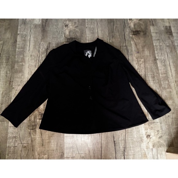 The Limited Jackets & Blazers - The Limited Womens Black Essentials Blazer Jacket Size 20W NWT